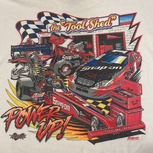 Mens Snap-On Racing Vintage 2004 The “Tool Shed” Tee in Size 2XL [EXCELLENT]